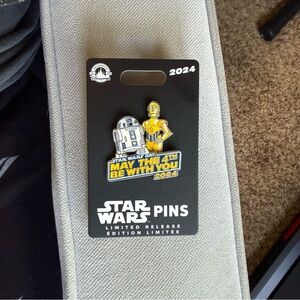 2024 Limited Release Star Wars Day / May the 4th Be With You Disney trading pin